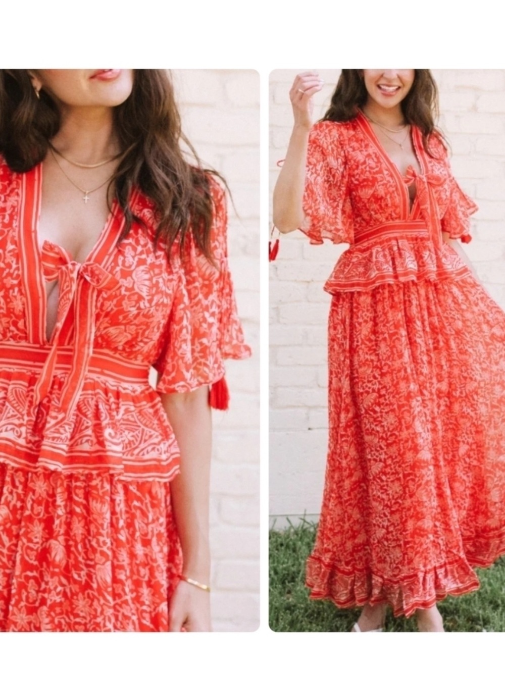 Cleobella Laurel Floral Print Maxi Dress
